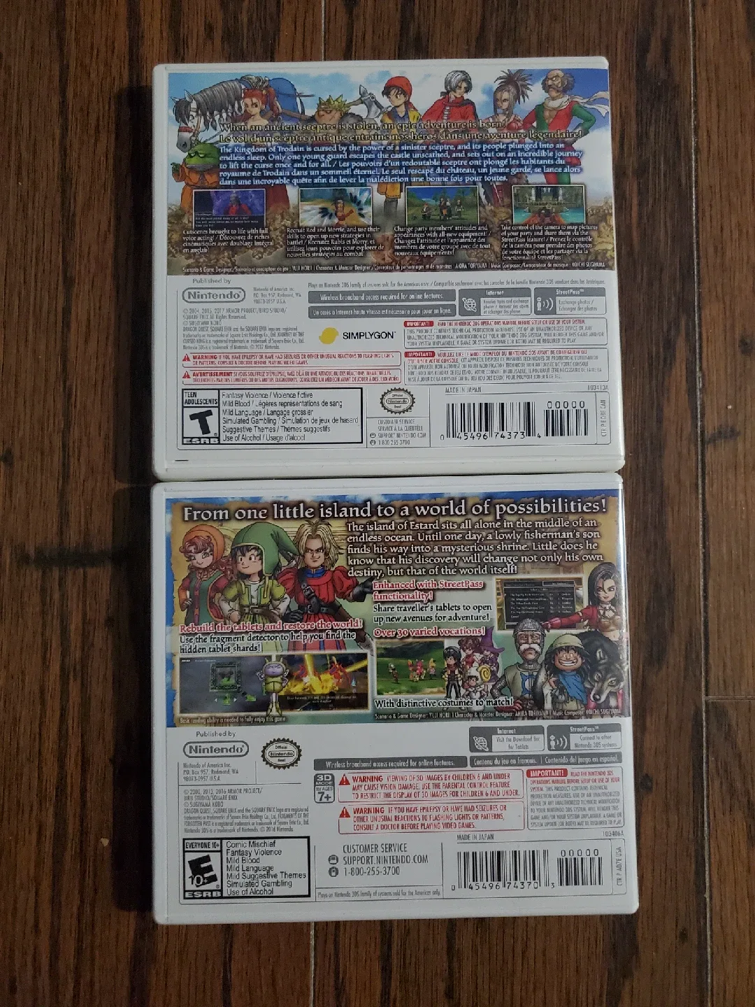 Dragon Quest VII & VIII 3DS Games image indicator(2)