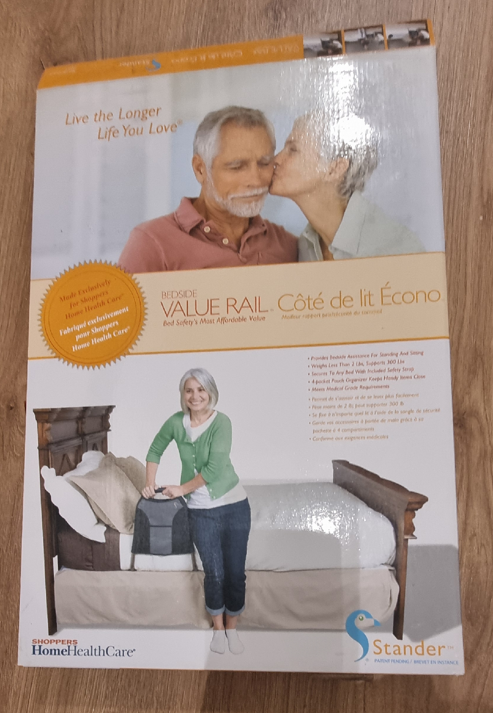 Shoppers Home HealthCare Bedside Value Rail