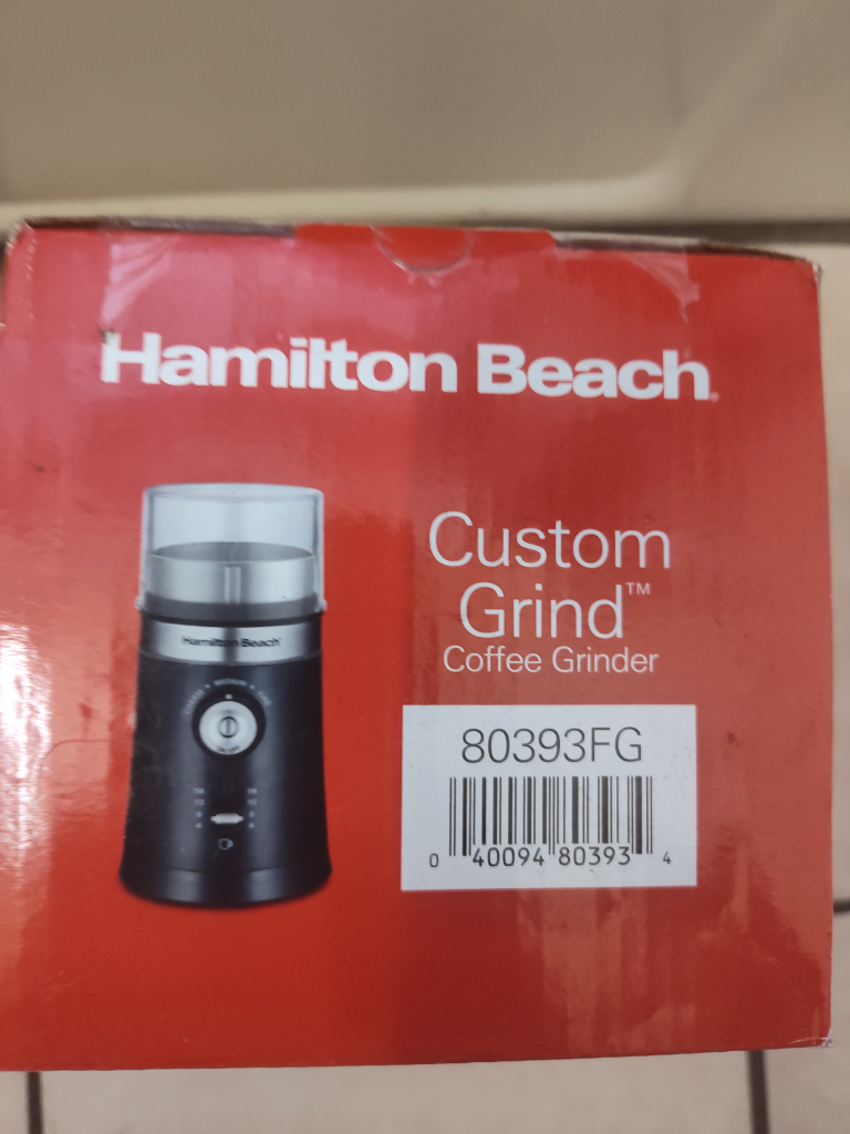Hamilton Beach Coffee Grinder  (BRAND NEW IN BOX NEVER OPENED) - photo 3
