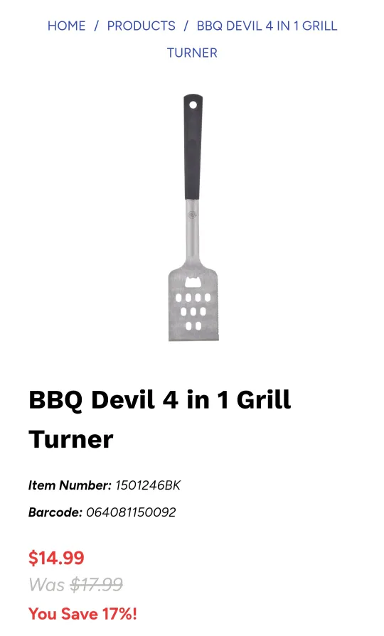 New BBQ Devil’s 4-in-1 Grill Turner image indicator(3)