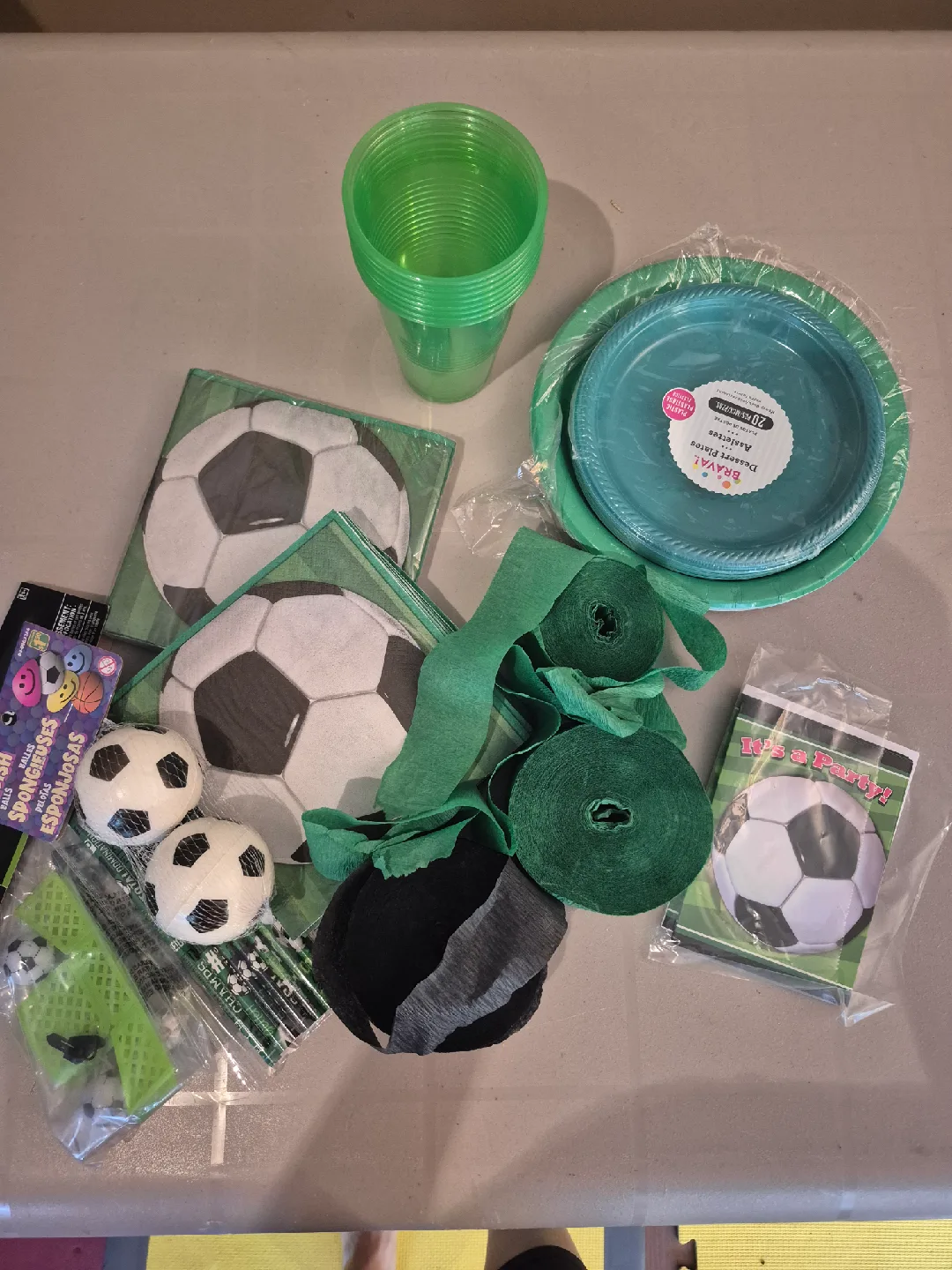 Soccer Themed Party Supplies image indicator(2)