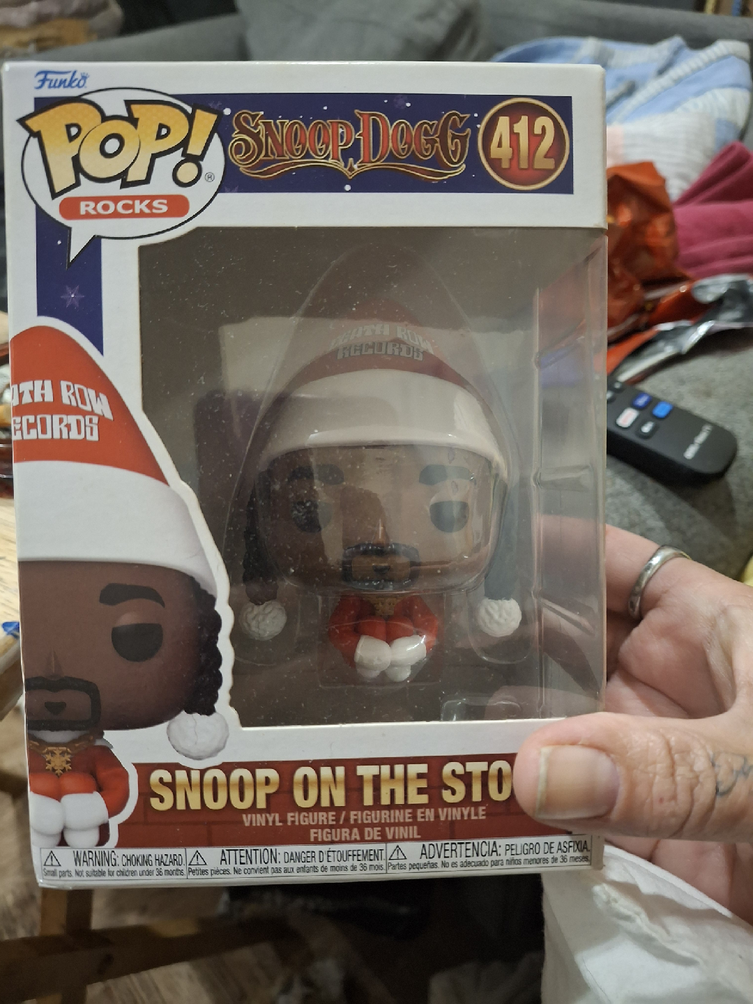 Funko Pop! Rocks Snoop Dogg - Snoop on the Stoop #412