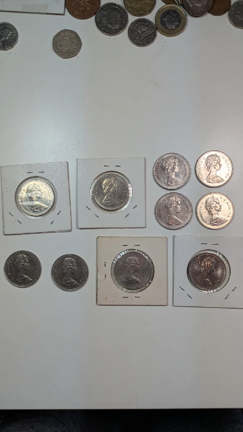 Canadian Dollar and 50 cent collection pre 1990 image indicator(4)