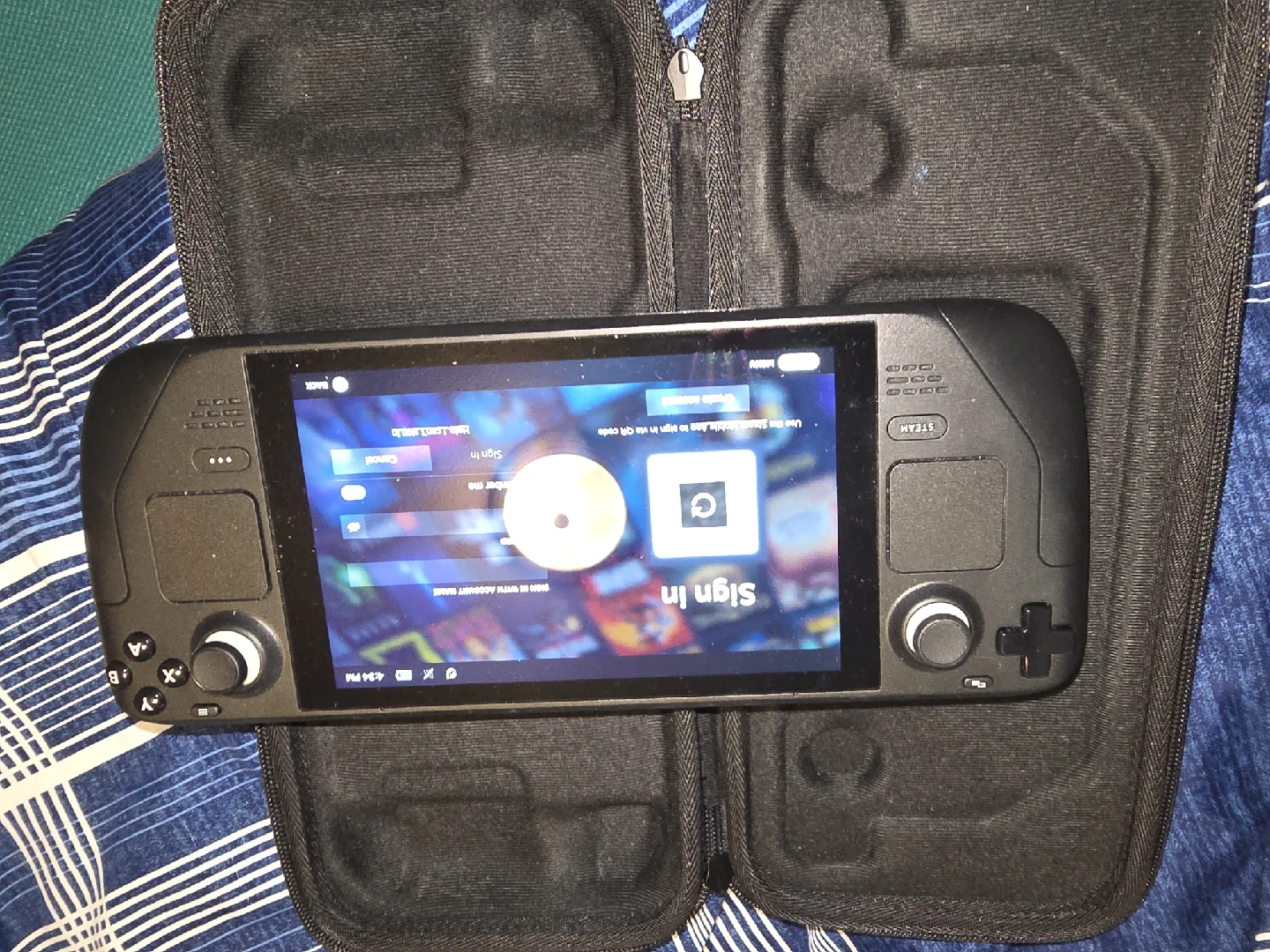 Steam Deck Handheld Console with Case