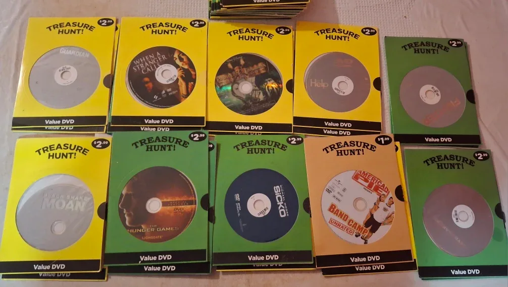 Treasure Hunt! Value DVDs - $2.99 Each image indicator(4)