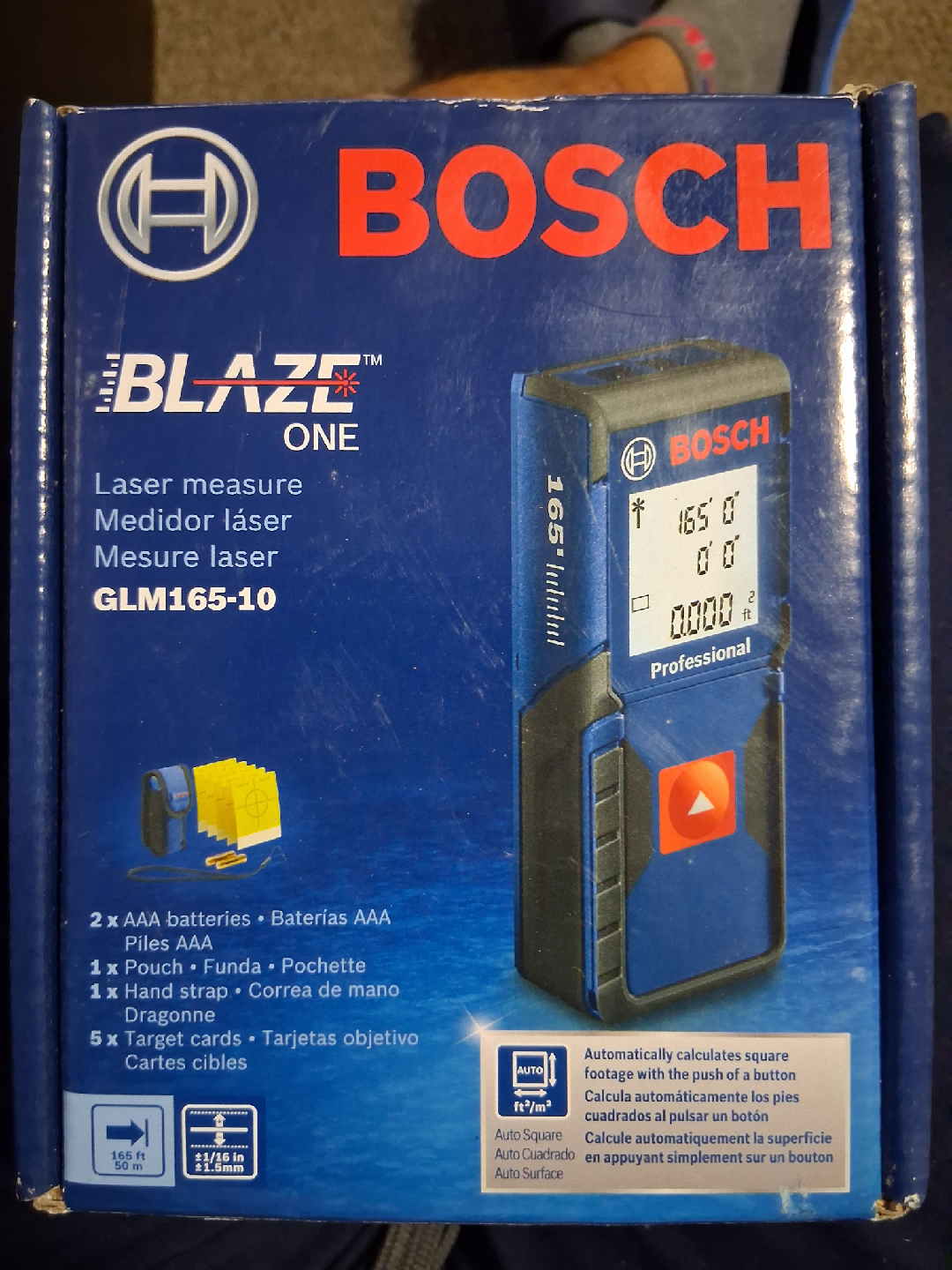Bosch Blaze One Laser Measure GLM165-10