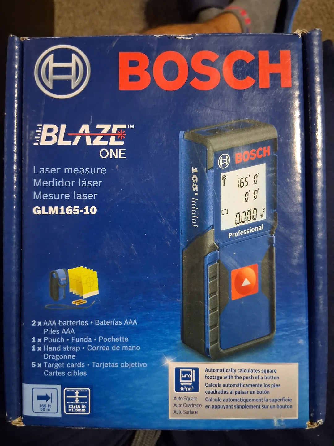 Bosch Blaze One Laser Measure GLM165-10 thumbnail