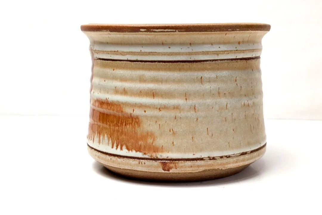 Wheel Thrown Pottery Planter ~ Studio Pottery image indicator(2)