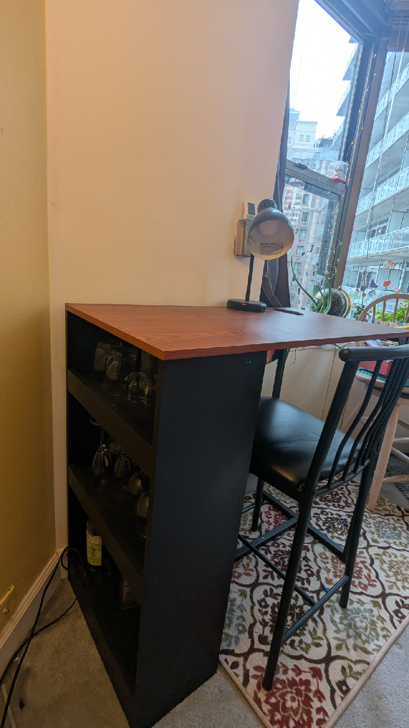Small & Compact Dining Table with two chairs - photo 5