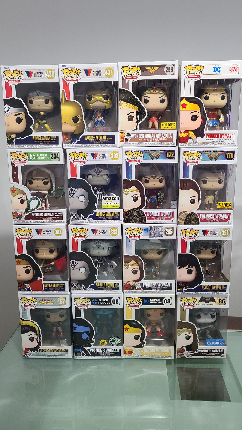 Funko Pop! Wonder Woman Vinyl Figures Collection
