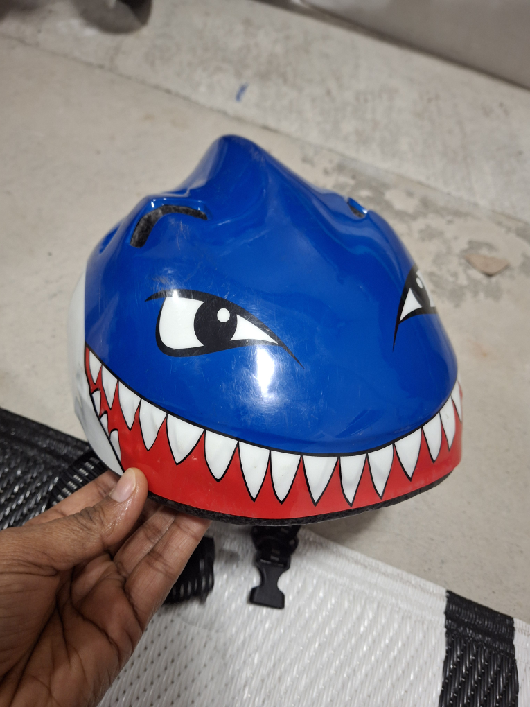 Shark Design Kids Bike Helmet