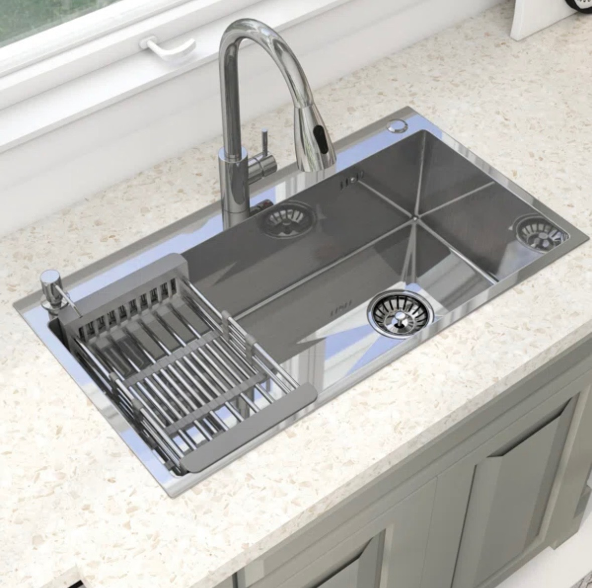 sink and faucet