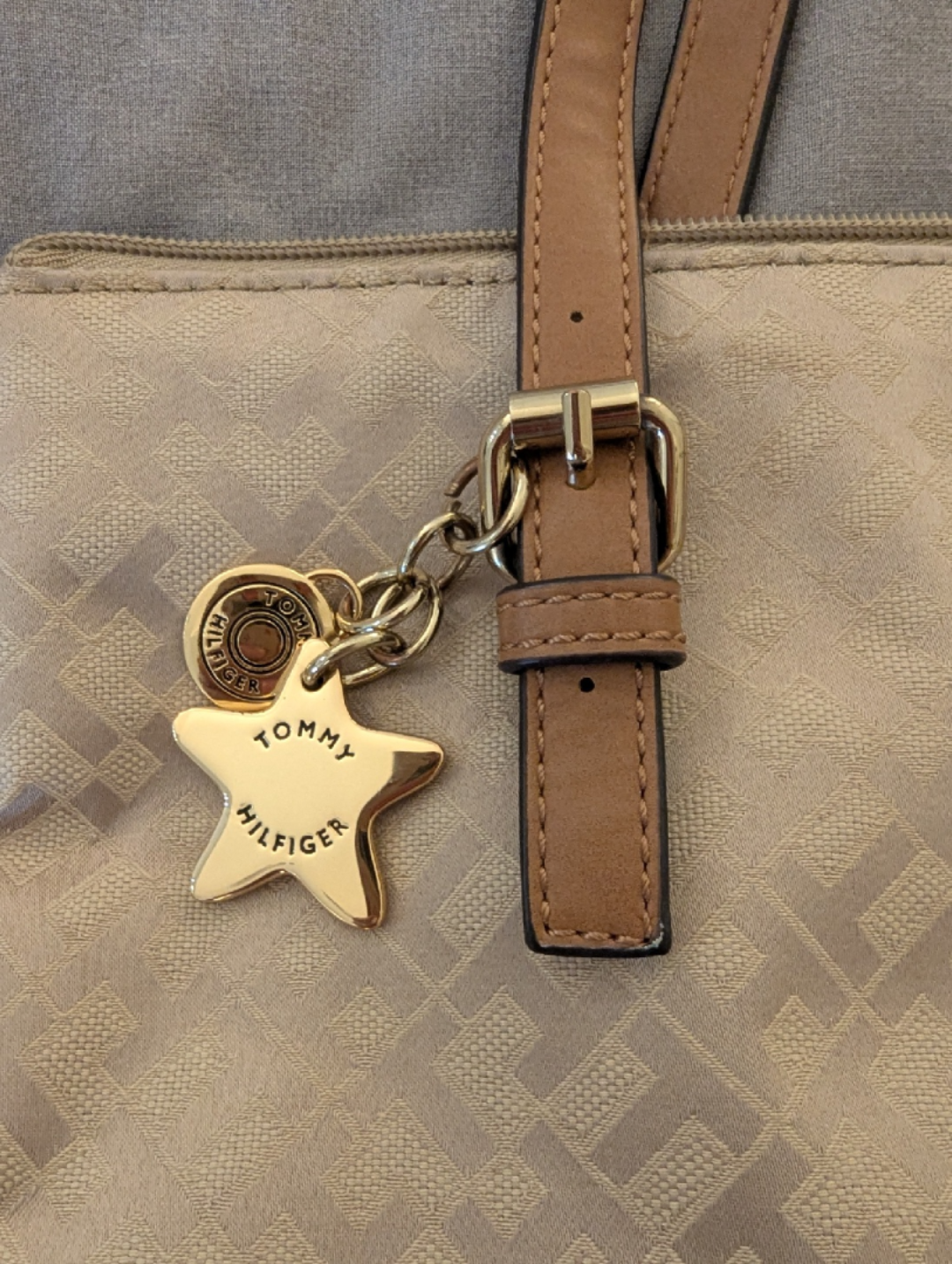 Tommy Hilfiger Beige/Brown Tote Bag - photo 4