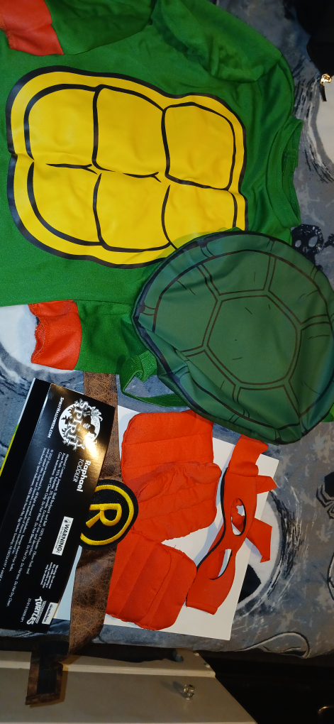 TMNT Raphael Costume - Size 5-6T - photo 3