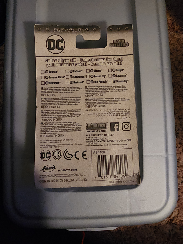 DC Nano Metalfigs Doomsday Figure - photo 2
