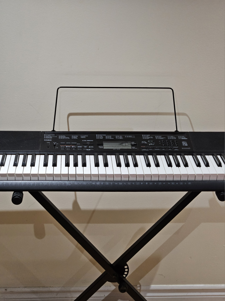 Casio CTK-3200 Keyboard with Stand & Pedal - photo 2