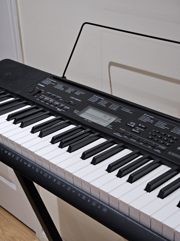 Casio CTK-3200 Keyboard with Stand & Pedal - photo 4