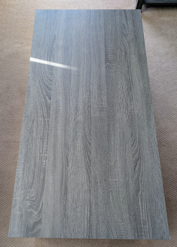 Coffee Table and End Table Set - Grey Wood Finish - photo 4