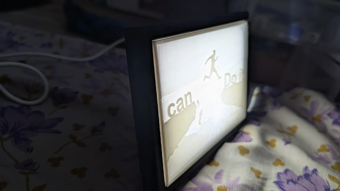 Custom Photo Night Light – Personaliz 3D frame from Your Picture image indicator(4)