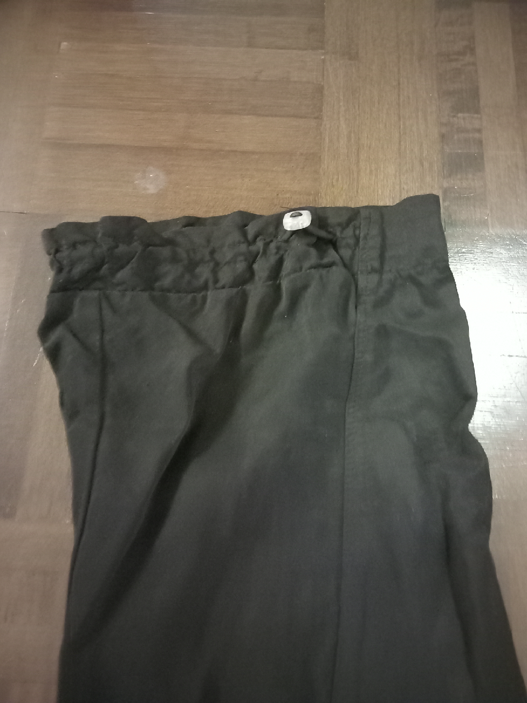 European Culture Black Cargo Pants Size S - photo 2