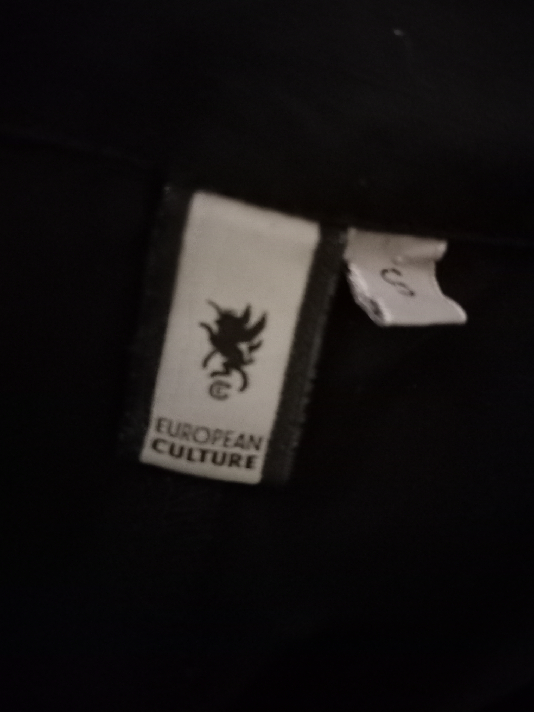European Culture Black Cargo Pants Size S - photo 5