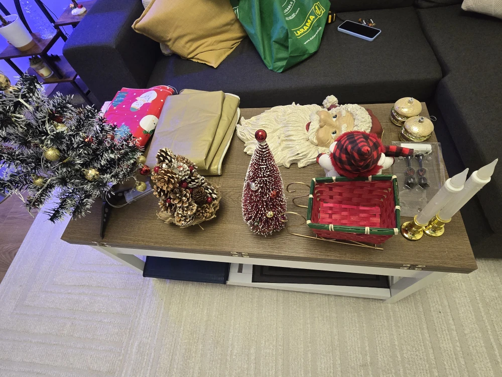Christmas Decorations - Santa Head, Trees, Ornaments - photo 3