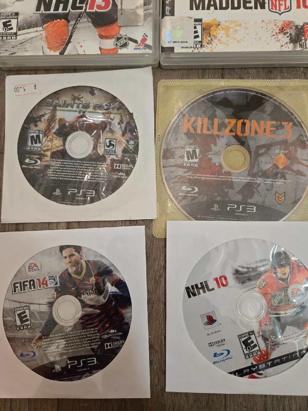 20 PS3 game lot. All good condition. playstation 3 image indicator(4)