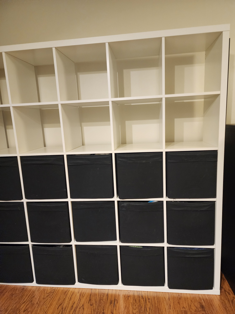 IKEA Kallax Shelf Unit, Inserts NOT included