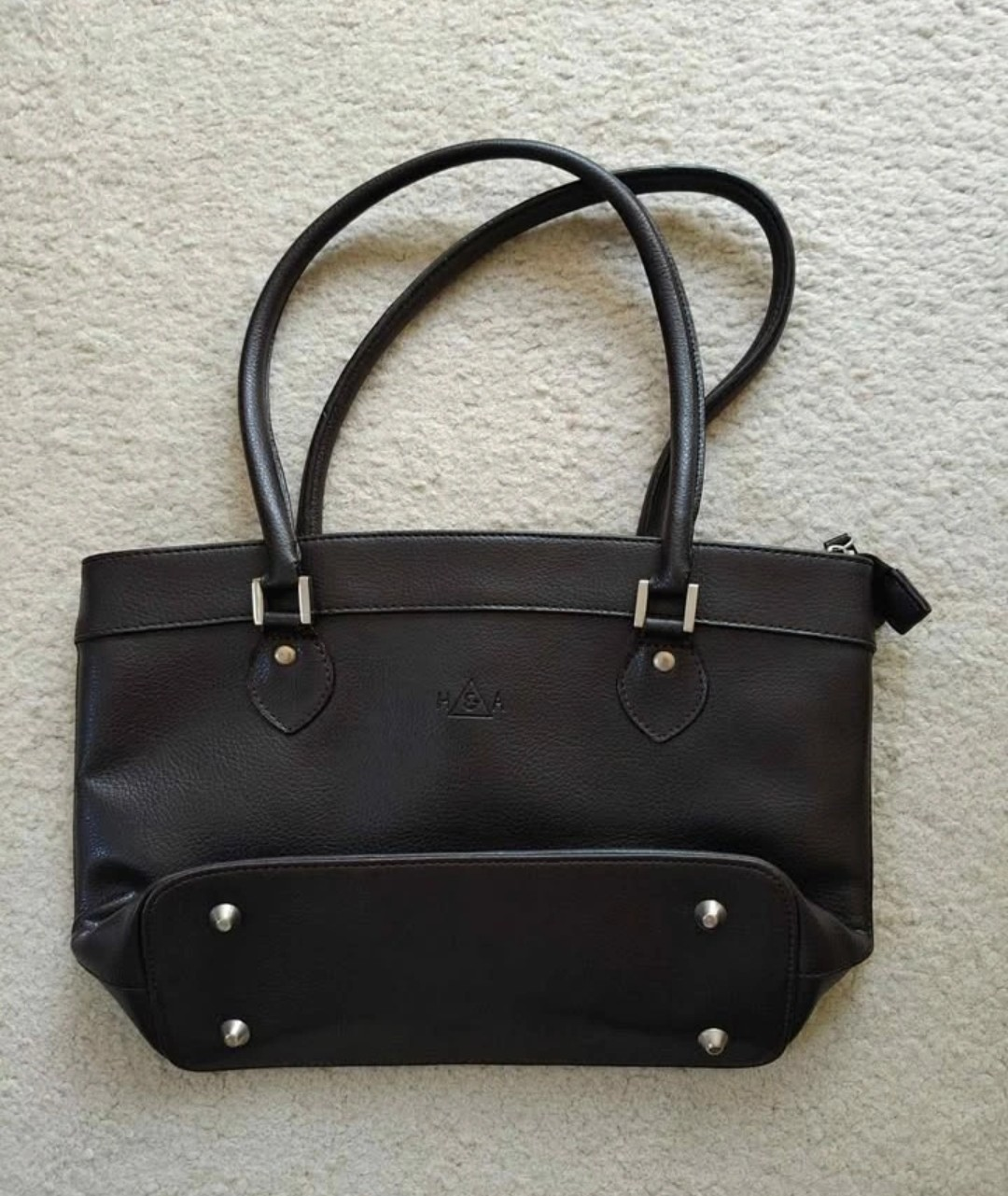 Brown tote bag - photo 2