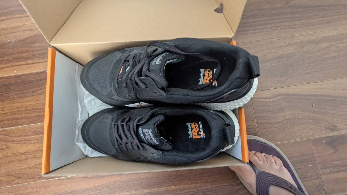 Timberland PRO Men's Black Aerocore Alloy Toe Work Shoes image indicator(2)