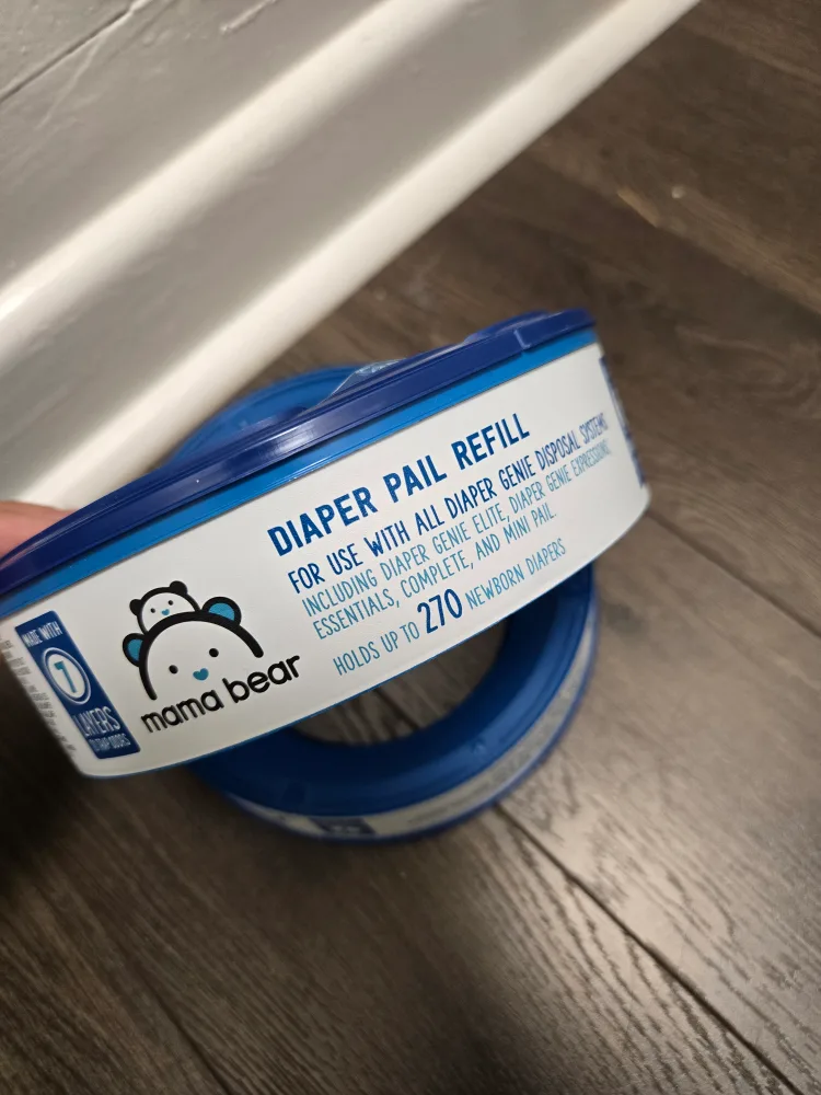 Mama Bear Diaper Pail Refill - Holds 270 Newborn Diapers thumbnail