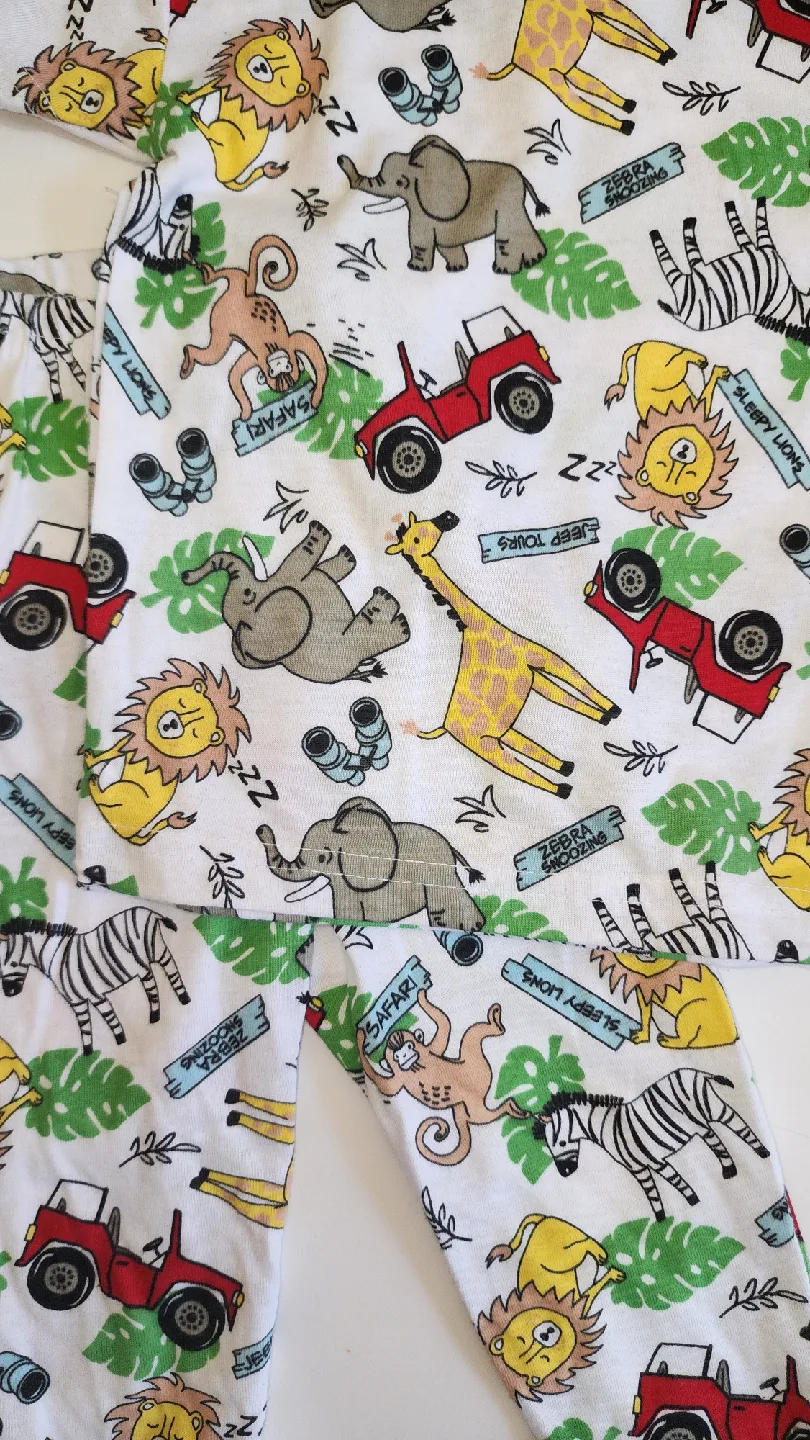 Animal Print Pajama Set image indicator(2)