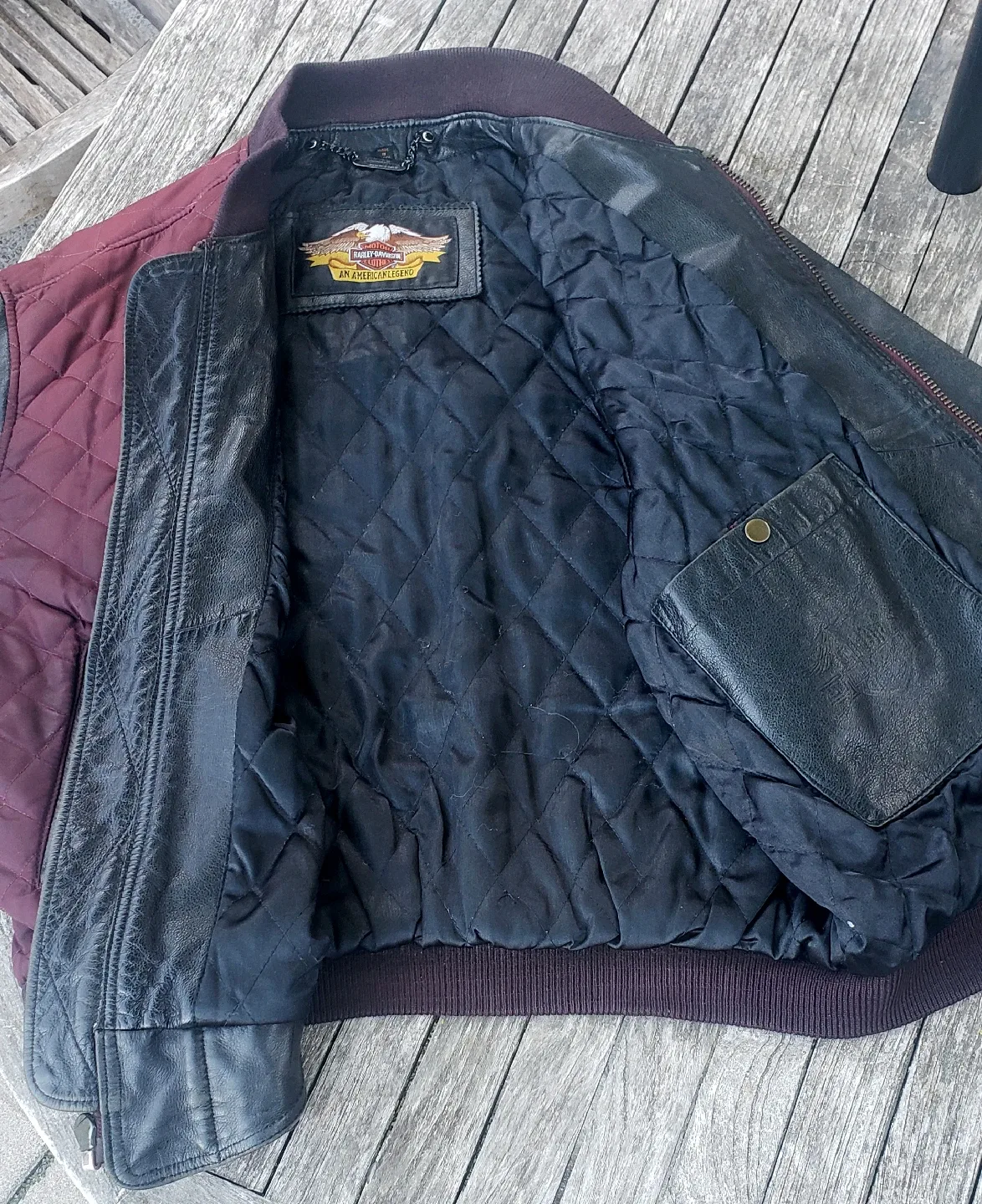 Harley-Davidson Bomber Jacket 1990s image indicator(3)