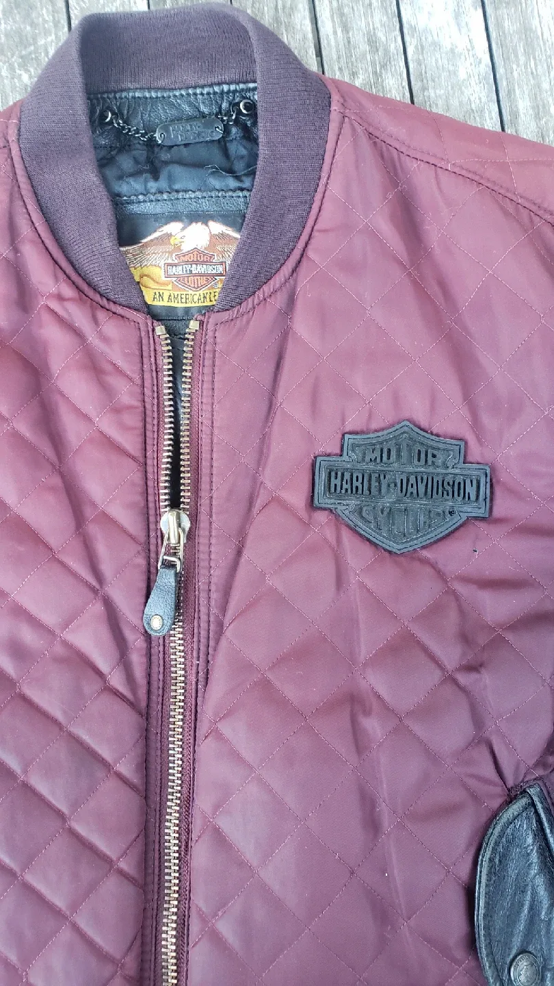Harley-Davidson Bomber Jacket 1990s image indicator(4)