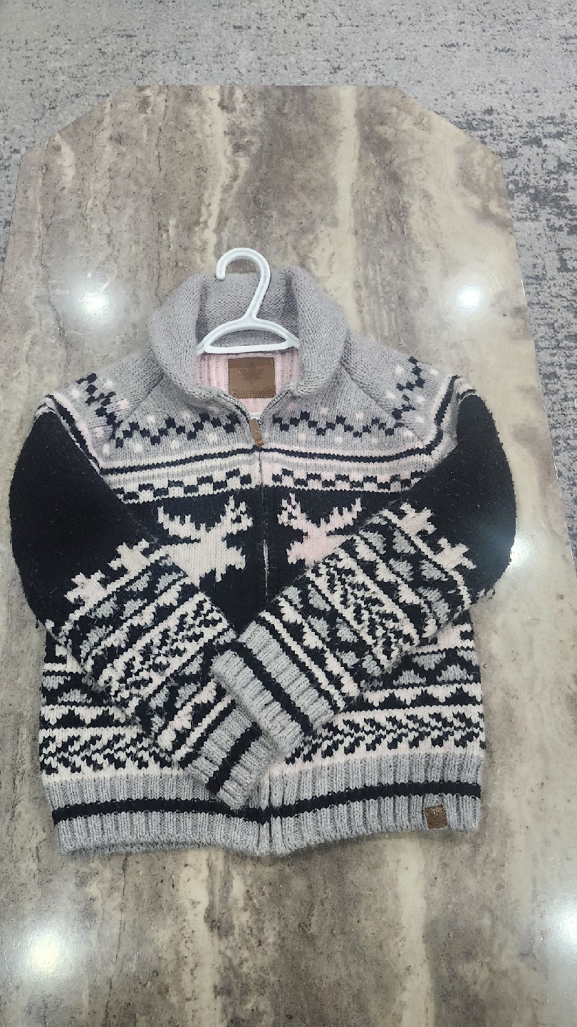 Canadiana Full Zip Sweater Boys-10-12 - photo 2