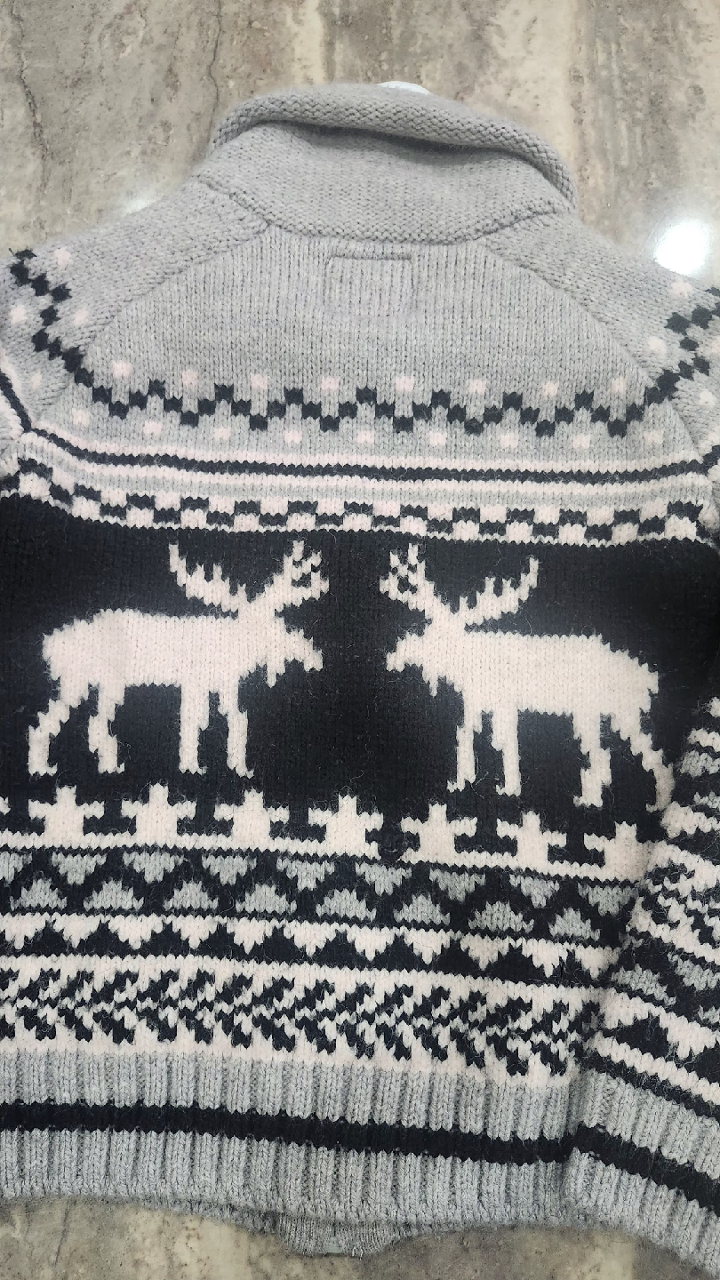 Canadiana Full Zip Sweater Boys-10-12 - photo 4