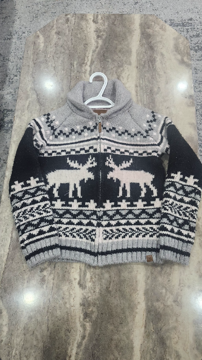 Canadiana Full Zip Sweater Boys-10-12 - photo 5