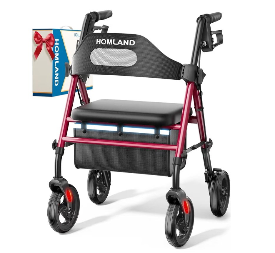 Homland Rollator Walker with Seat