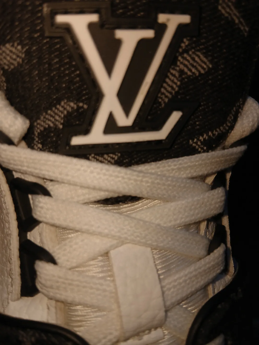 Louis Vuitton White & Black Sneaker image indicator(5)