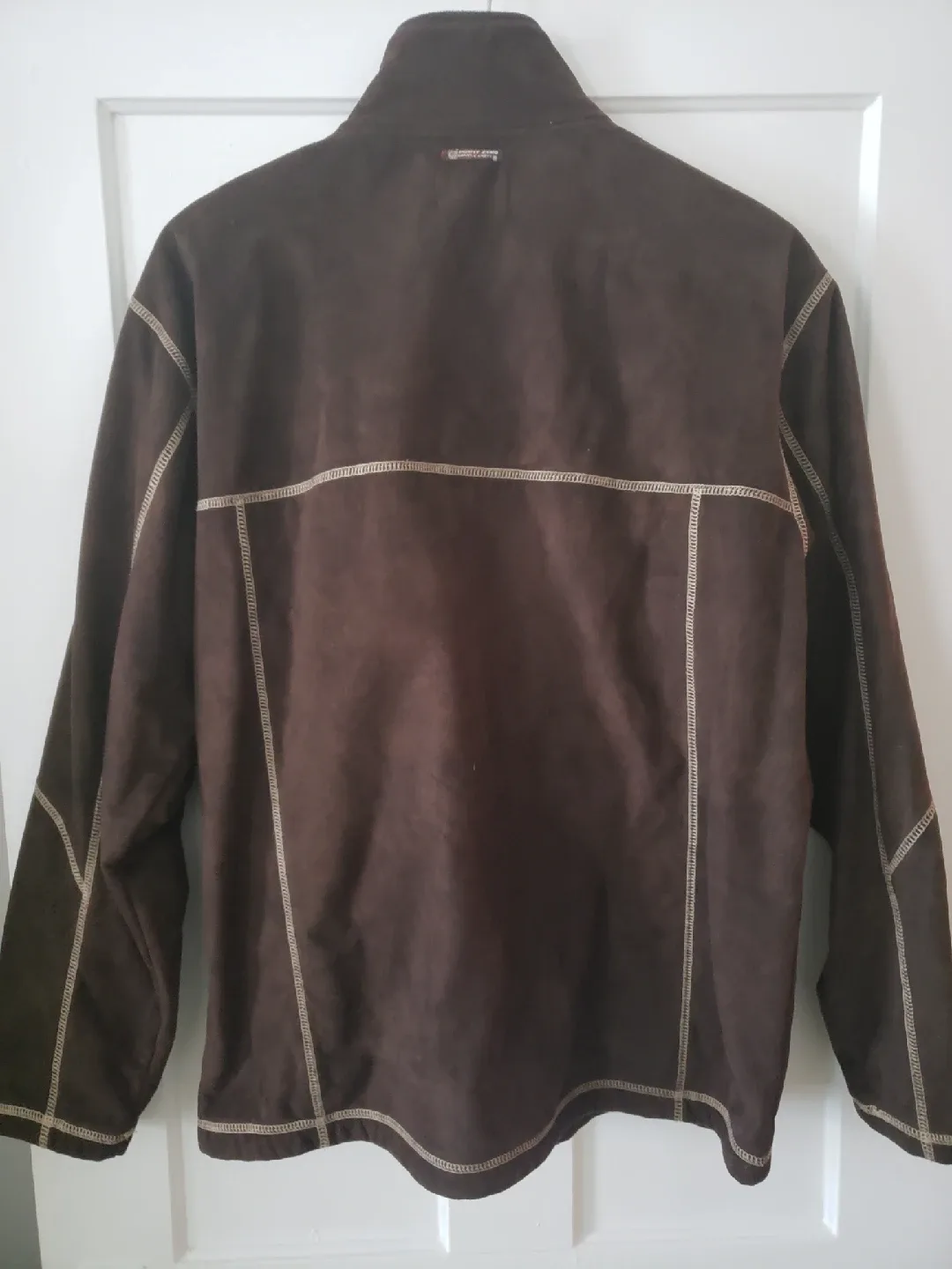 Point Zero Brown faux Suade Jacket image indicator(4)