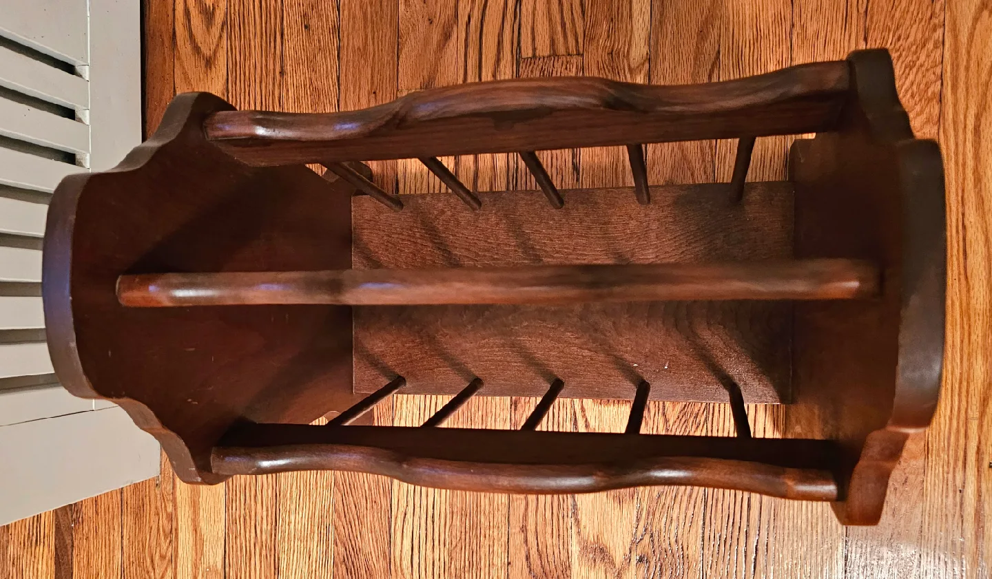 Vintage Wooden Magazine Rack image indicator(4)
