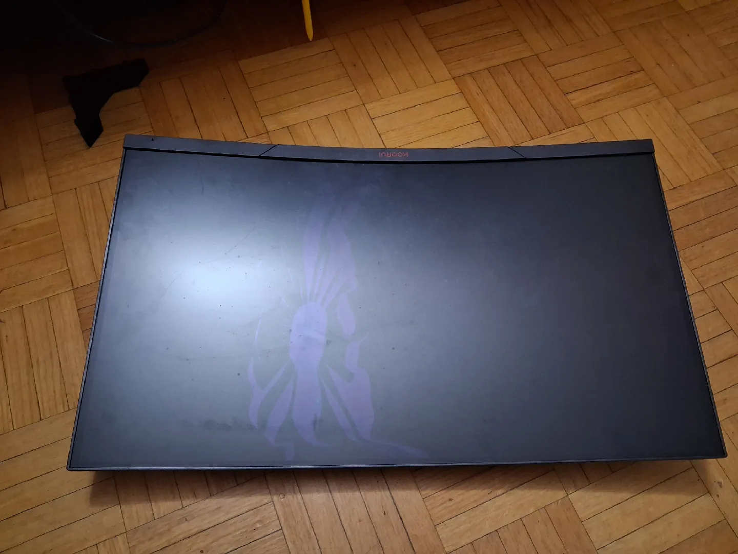 KOORUI Curved Gaming Monitor only screen broken easy fix