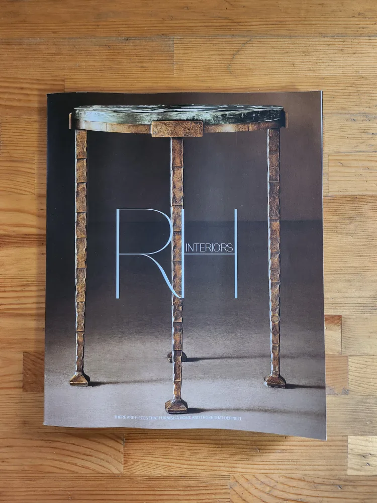 #freecycle RH Interiors Furniture Lookbook thumbnail