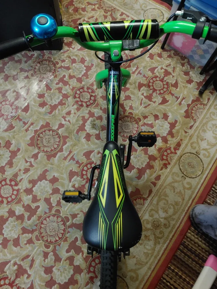 Nakamura Boys' Bike - Green & Black image indicator(2)