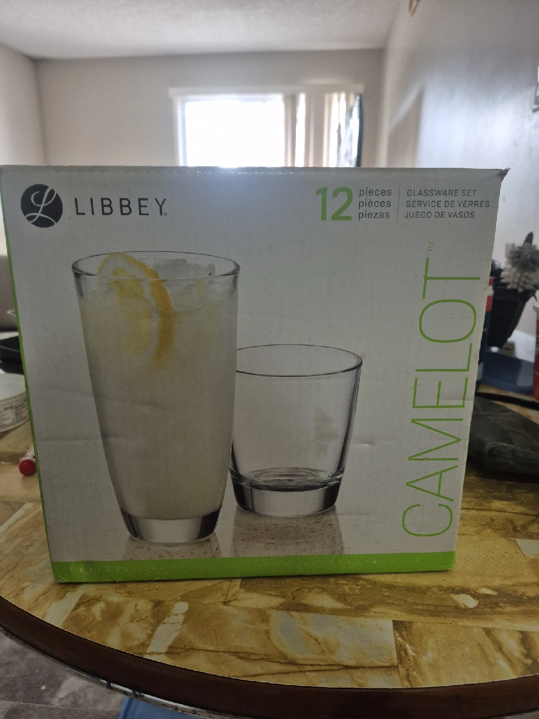 Libbey Camelot 12-Piece Glassware Set