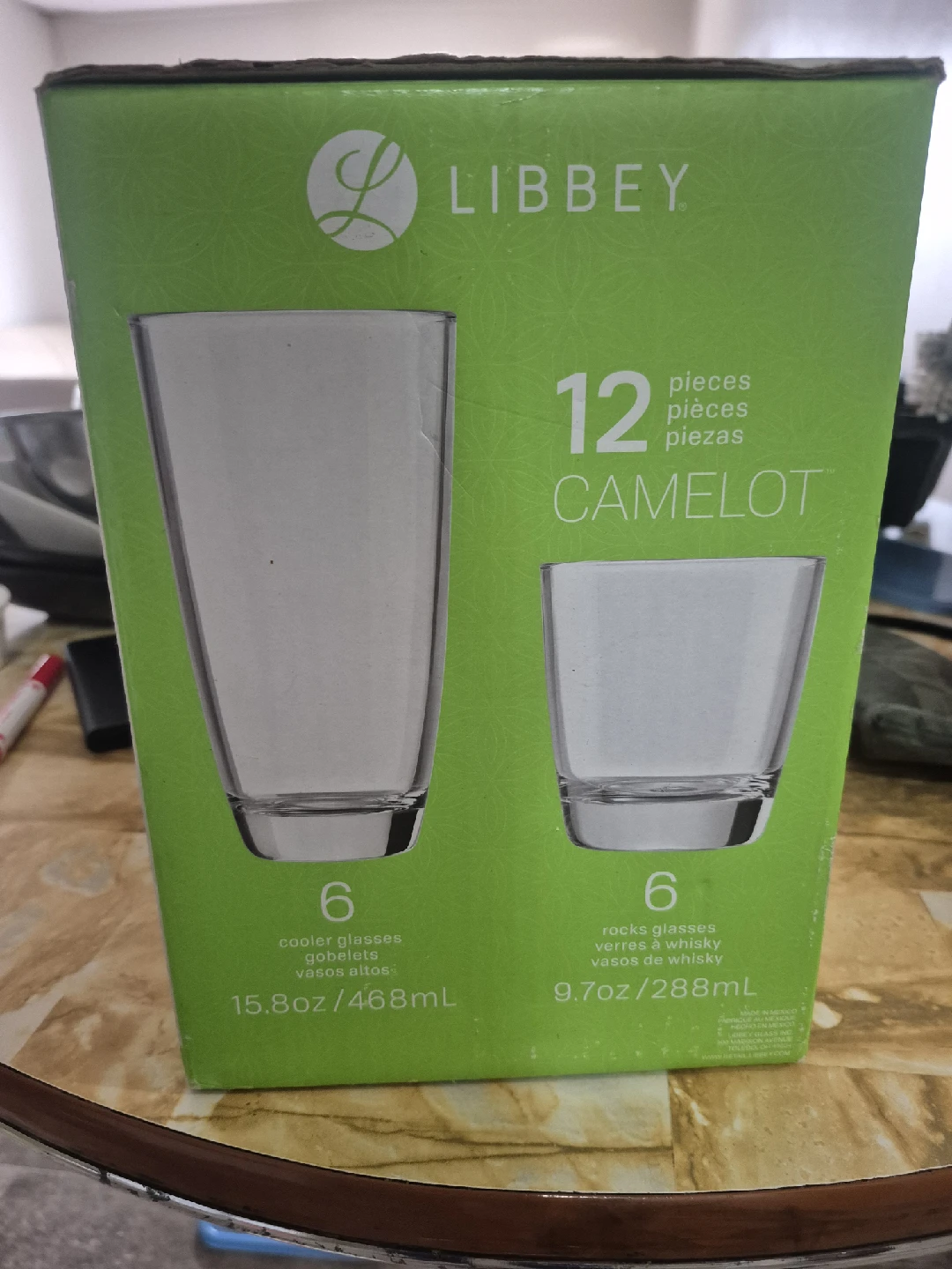 Libbey Camelot 12-Piece Glassware Set - photo 2