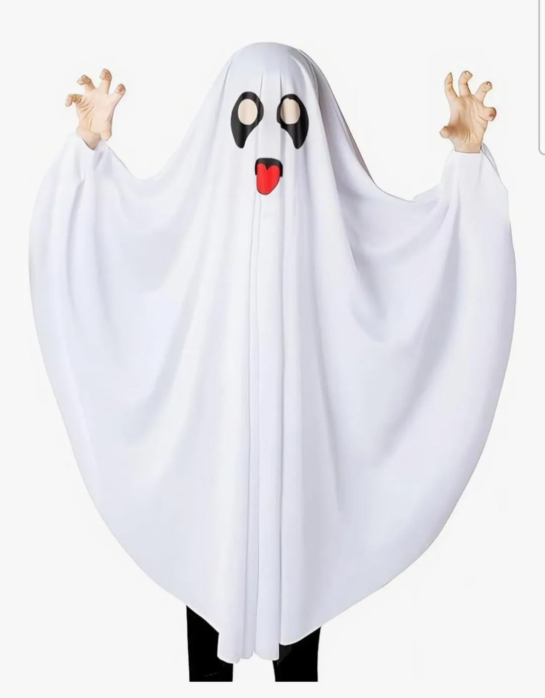 Ghost Cute Costume - White, Size S image indicator(2)