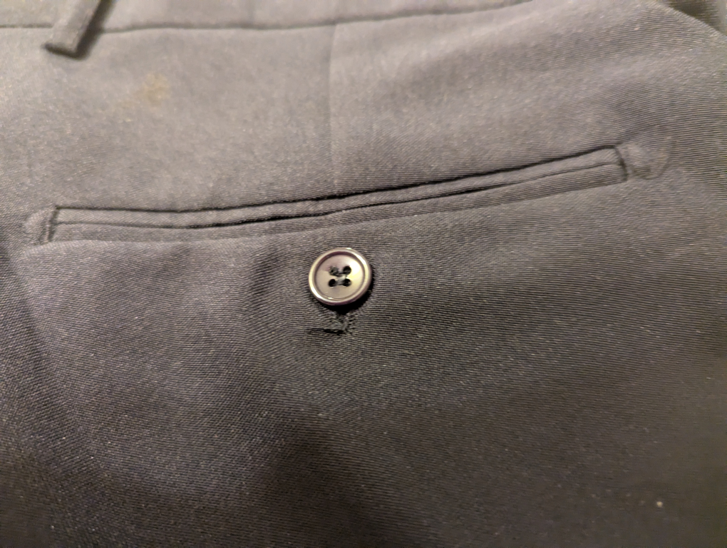 Milestone Navy Blue Dress Pants - W36 L32 - photo 4
