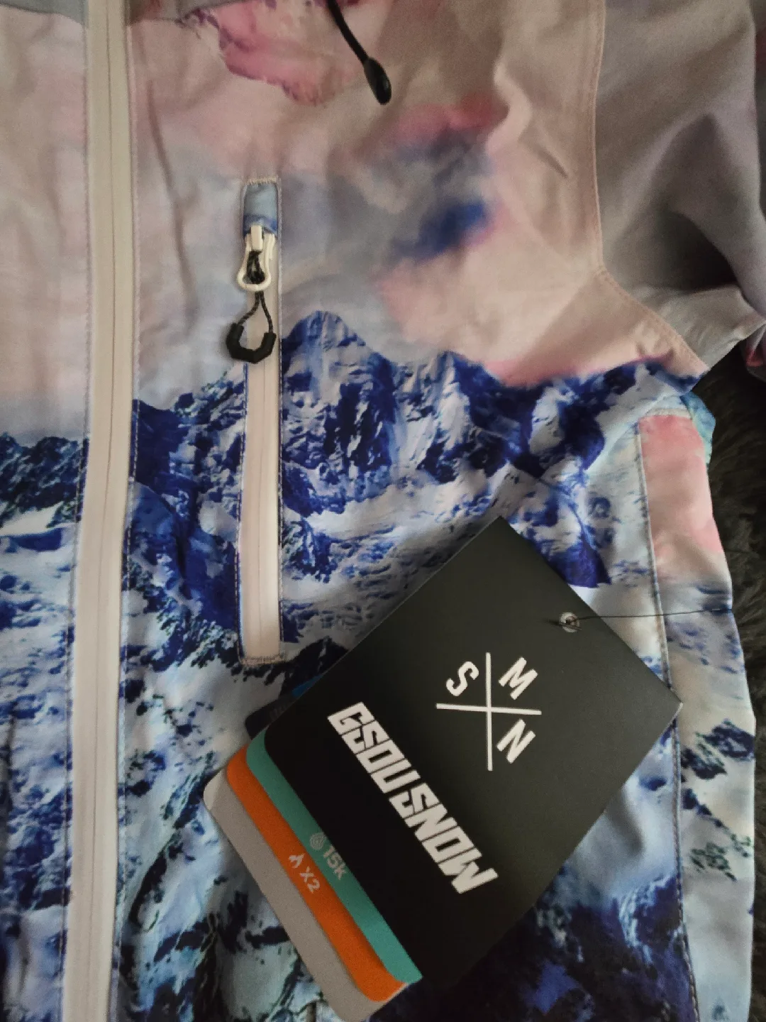 GSOU SNOW Mountain One-Piece Ski Suit - Size XS. image indicator(5)