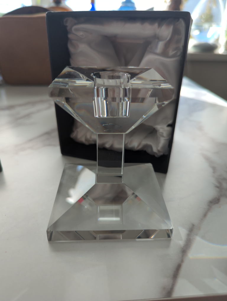Rosenthal Crystal Candlestick 4" Classic